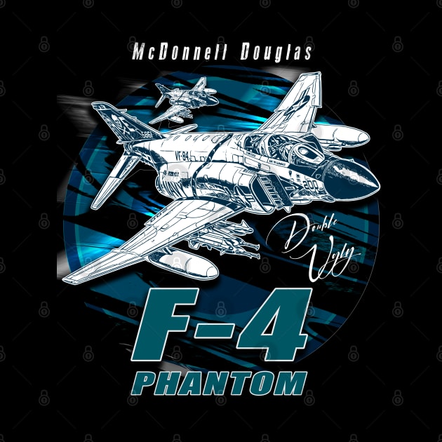 McDonnel Douglas F-4 Phantom Fighterjet by aeroloversclothing