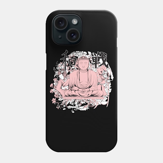 Samurai Buddha Phone Case by BrillianD