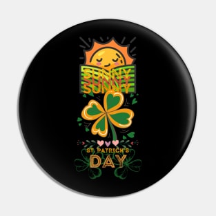 Sunny St Patrick's Day Pin