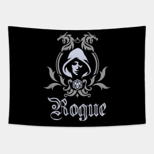 D&D Rogue Simple Class Emblem Tapestry