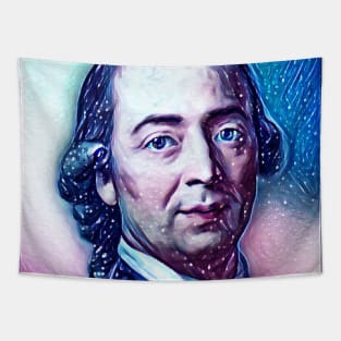 Johann Gottfried Herder Snowy Portrait | Johann Gottfried Herder Artwork 13 Tapestry