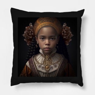 Living Dolls of Ambiguous Royal Descent Pillow