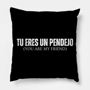 Tu Eres Un Pendejo You Are My Friend Pillow