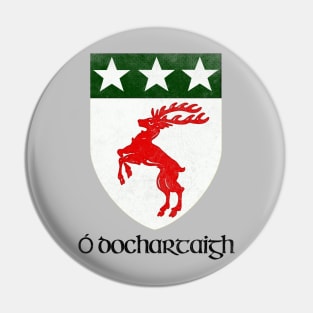 O'Doherty / Irish Vintage Style Crest Coat Of Arms Design Pin