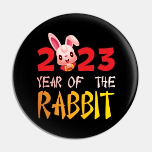 Chinese New Year 2023 T-Shirt Year Of The Rabbit Pin