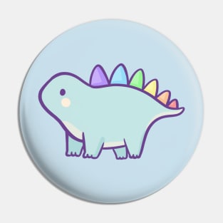 Rainbow Dino Pin