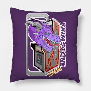 dragon-arcade Pillow