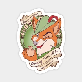 There will be happiness again Magnet