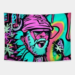 my favorite graffiti art Tapestry