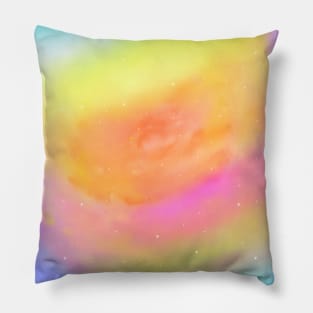 Rainbow hues2 Pillow