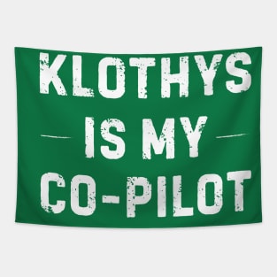 Klothys is My Co-Pilot Tapestry