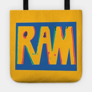 McCartney Ram Yellow Shirt Tote