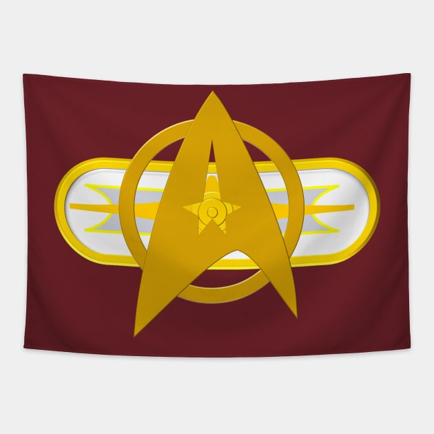 Star Fleet 2285 Insignia Tapestry by IORS