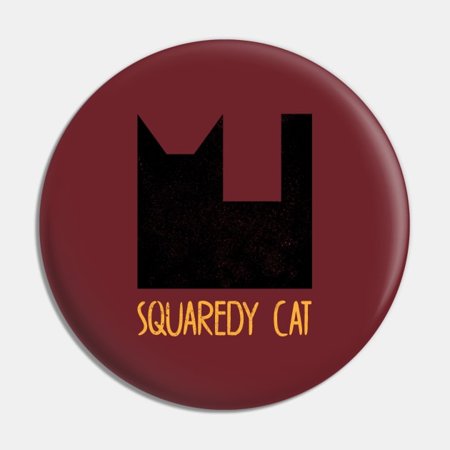 Scaredy Cat Pun Pin by Commykaze