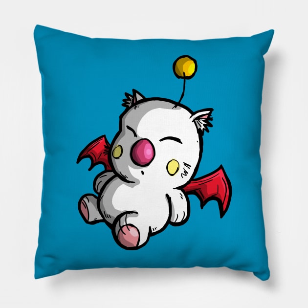 Mog Pillow by Mandapandarawks