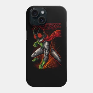 Black steel Rider Phone Case