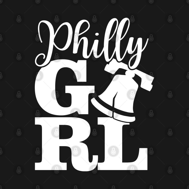 Philly Girl Liberty Bell Philadelphia Home Town Pride Philly Jawn by grendelfly73