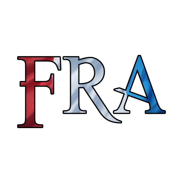 France Flag FRA by Monstershirts