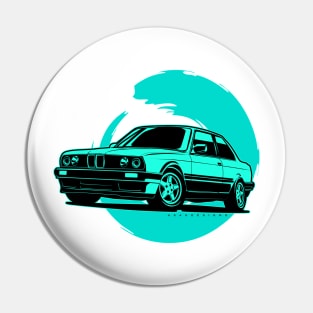 E30 M3 1968-1995 vintage classic car Pin