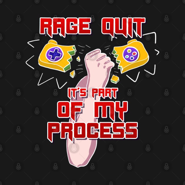 Rage Quit it's part of my process! by Joselo Rocha Art