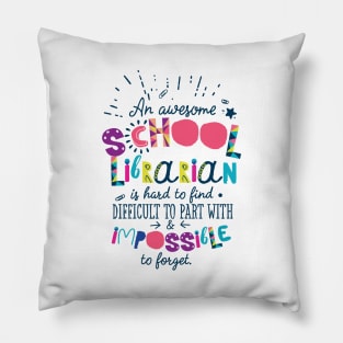 An Awesome School Librarian Gift Idea - Impossible to forget Pillow