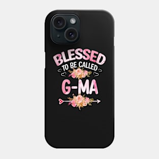 grandmother blessed to be called g-ma Phone Case