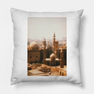 Cairo | Retro Cityscapes Pillow