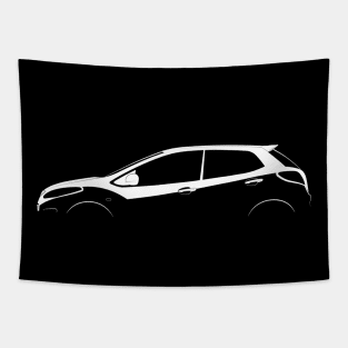 Mazda2 (2007) Silhouette Tapestry