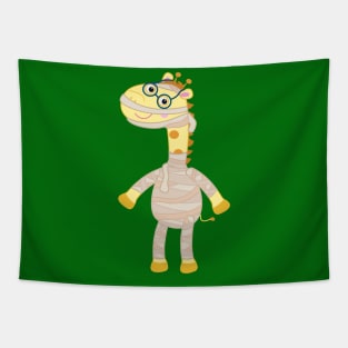 George Giraffe - Mummy Halloween costume Tapestry