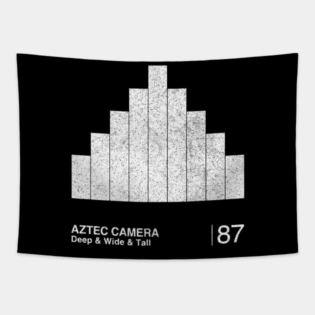 Aztec Camera / Minimalist Graphic Artwork Fan Design T-Shirt Tapestry by saudade