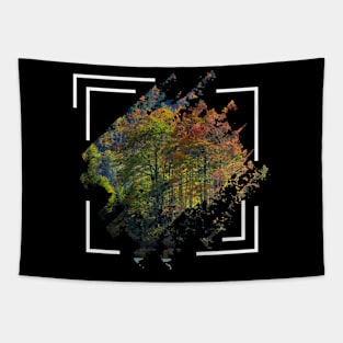 autumn forest Tapestry