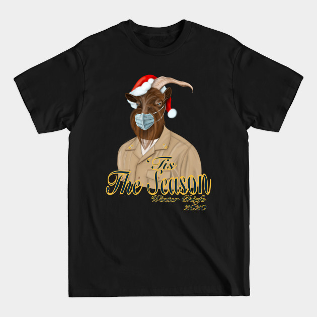 Discover Winter Chief GOAT - Navy Chief - T-Shirt