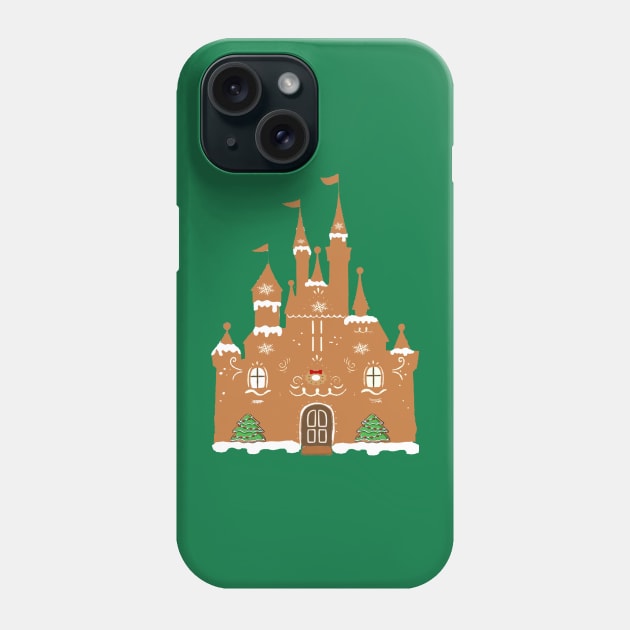 gingerbread castle Phone Case by magicmirror