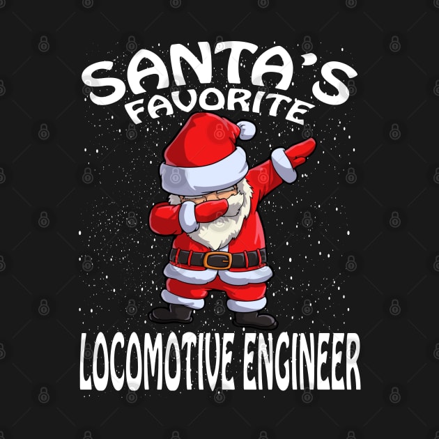 Santas Favorite Locomotive Engineer Christmas by intelus