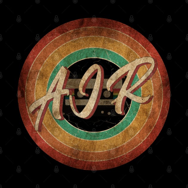 Ajr Vintage Circle Art by antongg