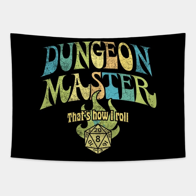 Dungeon Master that’s how I roll Tapestry by opippi