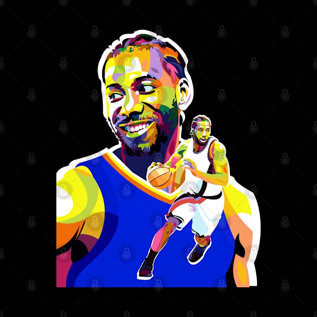 Kawhi Leonard by Vector Baturaja