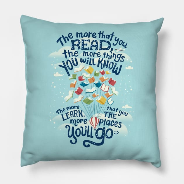 Go places Pillow by risarodil
