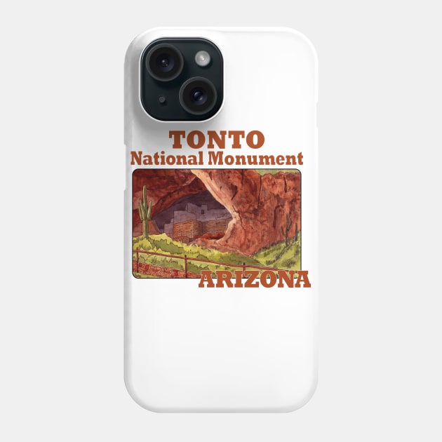 Tonto National Monument, Arizona Phone Case by MMcBuck