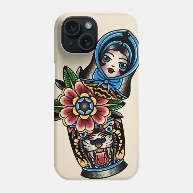 Matryoshka Phone Case by Jahaziel Sandoval