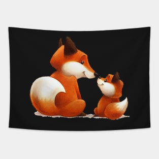 Woodland Foxes No.1 Tapestry