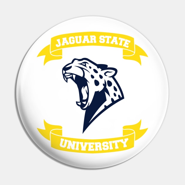 Jaguar State University Campus and College Pin by phughes1980