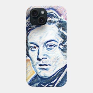 Robert Schumann Portrait | Robert Schumann Artwork 11 Phone Case