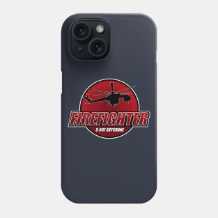 S-64 Skycrane Firefighter Phone Case