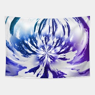 Ombre Northern Lights Firework Tapestry