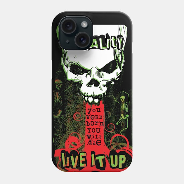 Mortality Phone Case by BeCreativeHere