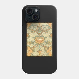 Fancy Floral Vintage Victorian Wallpaper Pattern Phone Case