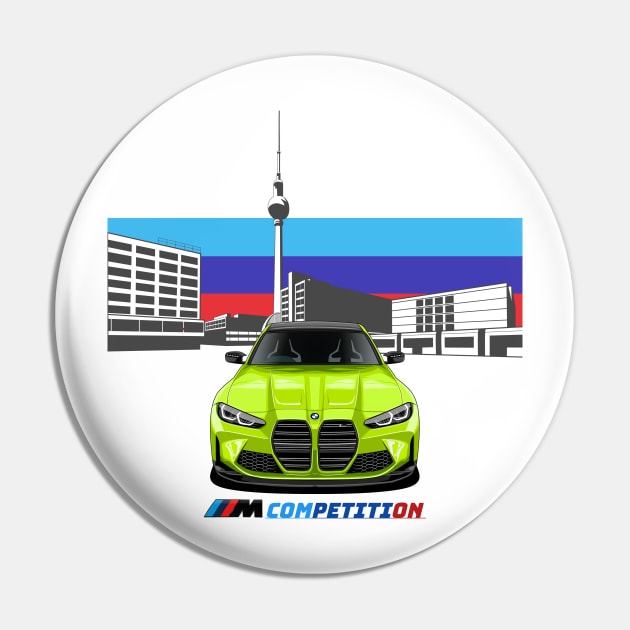 Competition (green) Pin by Rezall Revolution