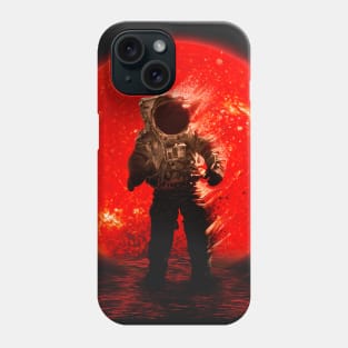 Red Sun Phone Case