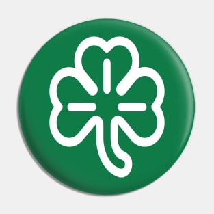 Irish Shamrock Pin